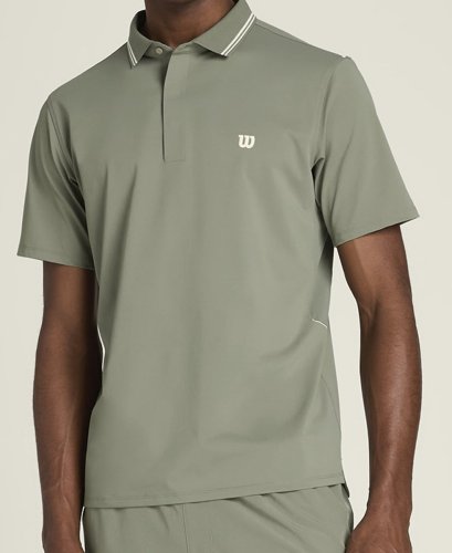 Поло Wilson муж. CHALLENGERS TECHNICAL POLO VETIVER оливковый MD