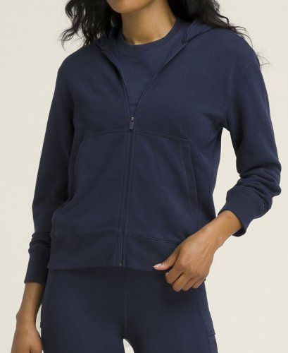 Худи Wilson жен. TEAM ZIP HOODIE NAVY синий MD