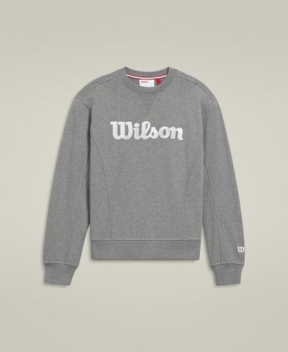 Кофта Wilson дет. YOUTH CREWNECK GRAY серый
