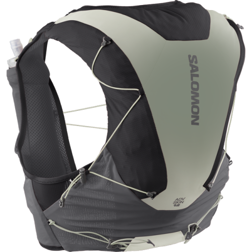 Жилет для бега Salomon ADV SKIN 12 GRADIENT SET уни. черный-зеленый M