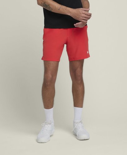 Шорти Wilson чол. TEAM SHORT 7" INFRARED червоний SM