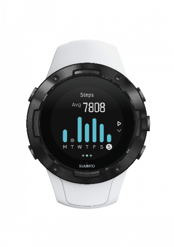 Часы SUUNTO 5 G1 WHITE BLACK белый/чёрный