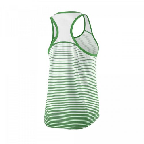 Майка Wilson жен. TEAM STRIPED TANK GREEN/WH SS20 зеленый/белый SM