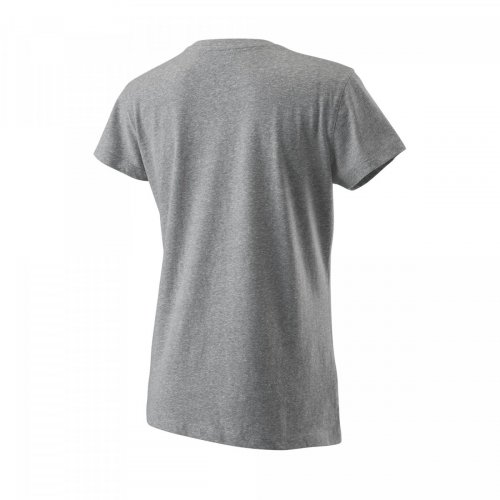 Футболка Wilson жен. BLUR W TECH TEE HEATHER GRAY SS20 серый XL