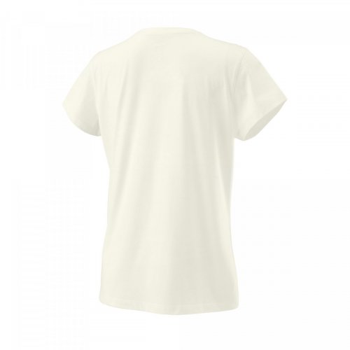Жіноча футболка Wilson. BLUR W TECH TEE IVORY SS20 білий LG