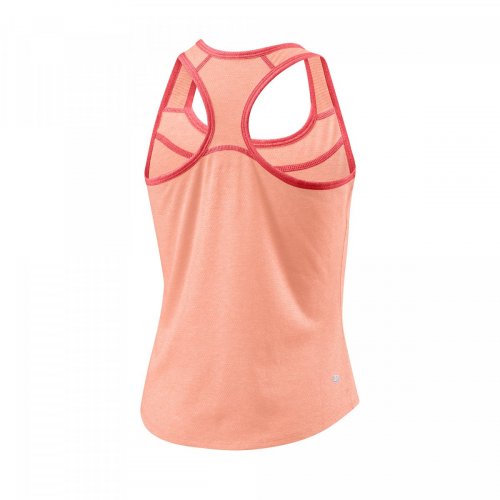Футболка Wilson дет. COMPETITION TANK PAPAY SS20 персиковый LG