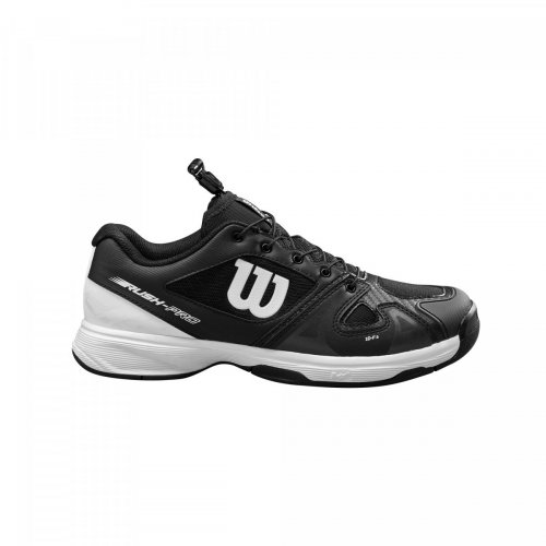 Кроссовки Wilson дет. RUSH PRO QL BK/WH SS20 черный/белый 10,5