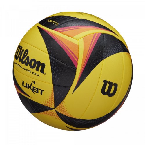 М'яч волейбольний Wilson OPTX AVP OFFICIAL GB SS20 жовтий/чорний/оранжевий 5
