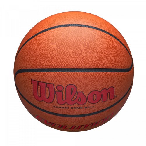 Мяч баскетбольный Wilson EVOLUTION 295 GAME BALL SC SZ7 SS20 оранжевый/красный