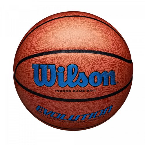 Мяч баскетбольный Wilson EVOLUTION 295 GAME BALL RO SZ7 SS20 оранжевый/синий