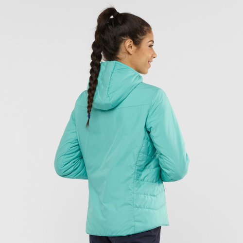 Куртка SALOMON OUTRACK INSUL HOODIE W жен. FW20-21 бирюзовый S