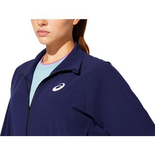 Куртка ASICS MATCH W WOVEN JACKET жін. синій XS