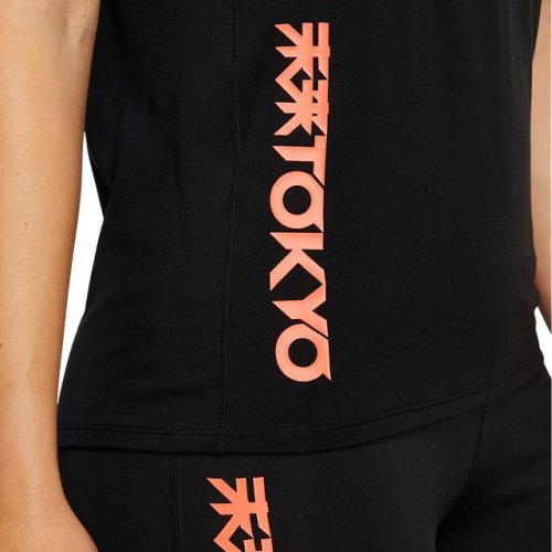 Майка ASICS FUTURE TOKYO TANK жін. чорний XS