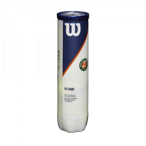 Мячи теннисные Wilson ROLAND GARROS ALL CT 4 BALL