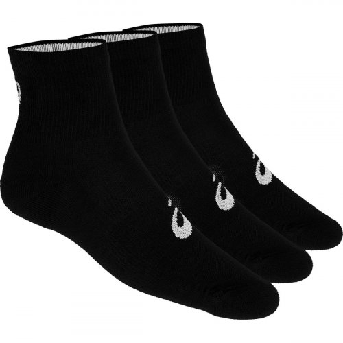 Шкарпетки (3 пари в упаковці) ASICS 3PPK QUARTER уні. чорний I