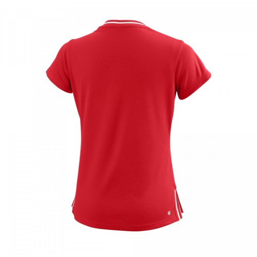 Футболка Wilson діт. TEAM II V-NECK червоний LG