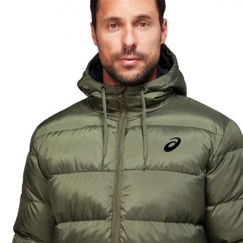 Куртка ASICS DOWN JACKET LONG M муж. зеленый S