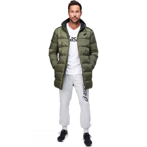 Куртка ASICS DOWN JACKET LONG M муж. зеленый S