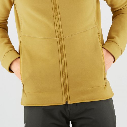 Флис SALOMON RADIANT FZ M чол. бежевий S