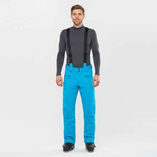 Штаны г/л SALOMON FORCE PANT M муж. голубой S/R