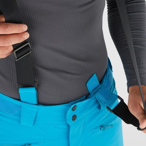 Штаны г/л SALOMON FORCE PANT M муж. голубой S/R