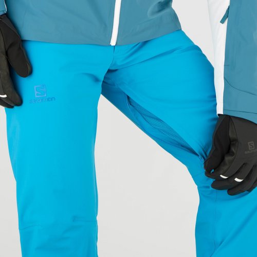 Штаны г/л SALOMON FORCE PANT M муж. голубой S/R