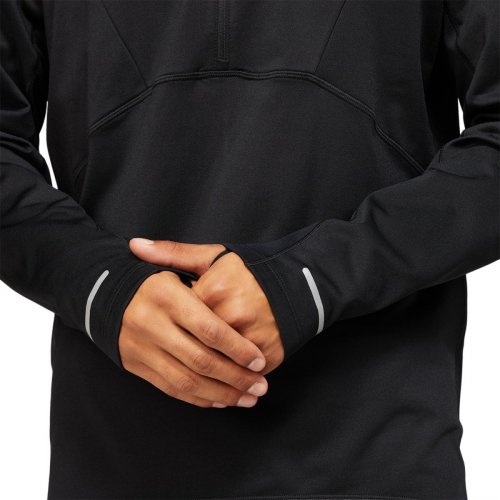 лонгслів ASICS LITE-SHOW WINTER 1/2 ZIP TOP чол. чорний S