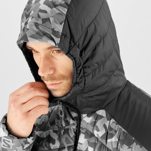 Куртка SALOMON SNTIAL XWARM DOWN HDY M чол. сірий S