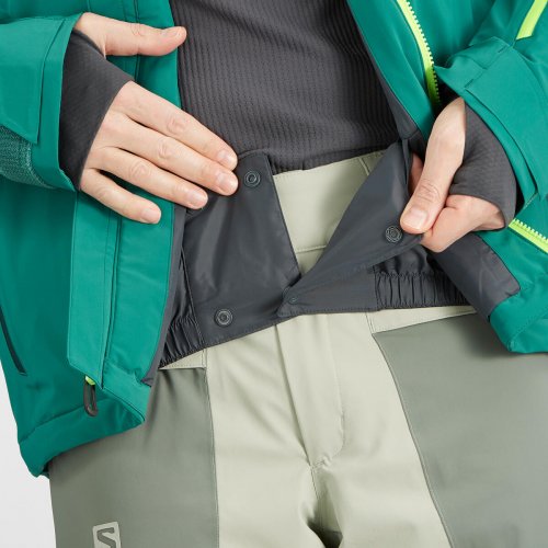 Куртка г/л SALOMON BRILLIANT JKT M чол. зелений L
