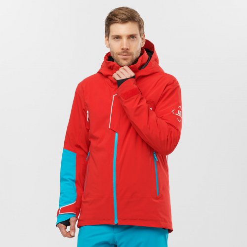 Куртка г/л SALOMON RACE JACKET M муж. красный S