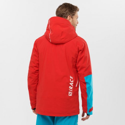 Куртка г/л SALOMON RACE JACKET M муж. красный S
