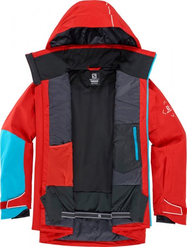 Куртка г/л SALOMON RACE JACKET M муж. красный S