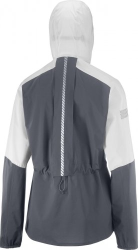 Куртка біг SALOMON BONATTI TRAIL WP JKT W жін. сірий/білий S