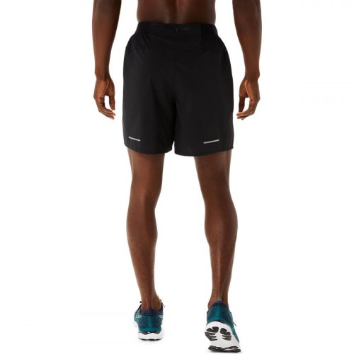 Шорты ASICS ROAD 2-N-1 7IN SHORT муж. черный S