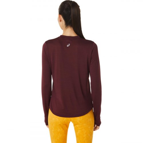 Лонгслив ASICS RUNKOYO MOCK NECK LS TOP жен. красный XS