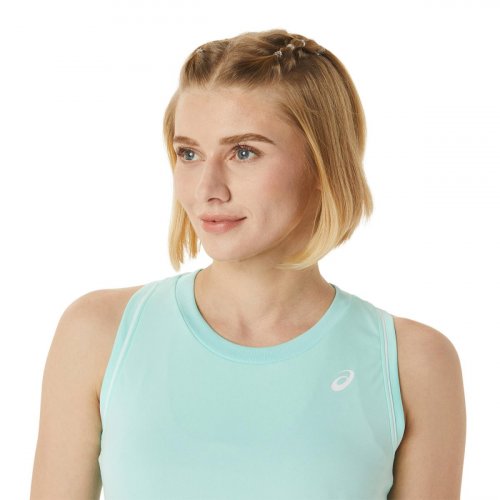 Майка ASICS COURT W PIPING TANK жен. голубой XS