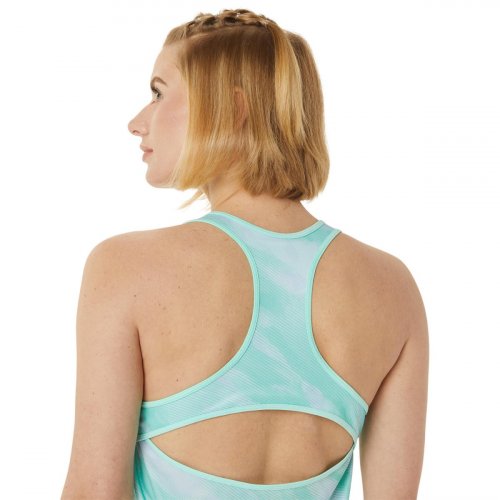 Майка ASICS WOMEN MATCH GRAPHIC TANK жін. блакитний L