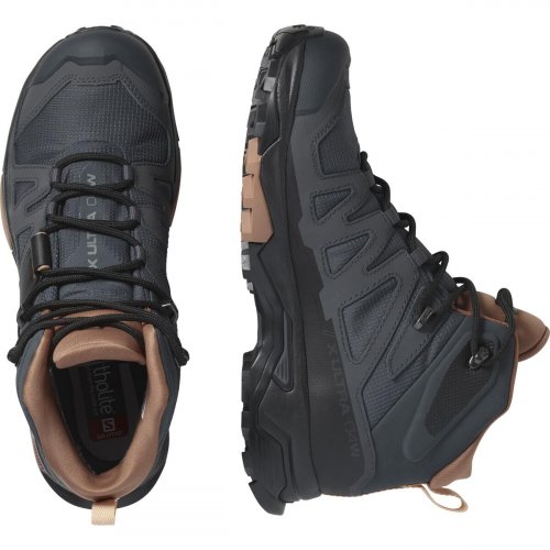Ботинки SALOMON X ULTRA 4 MID GTX W жен. серый 7.5