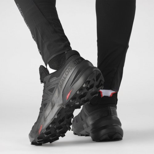 Кроссовки SALOMON SPEEDCROSS 6 GTX муж. черный 10
