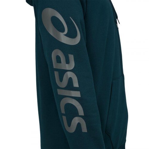 Толстовка ASICS BIG ASICS FZ HOODIE муж. зеленый S