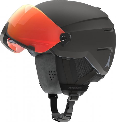 Шолом гірськолижний Atomic SAVOR VISOR PHOTO 24-25 чорний L 59-63