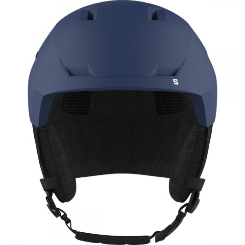 Шлем горнолыжный Salomon PIONEER LT JR 22-23 синий KM 53-56
