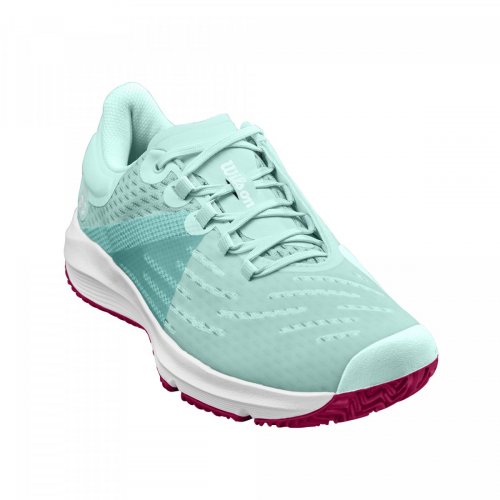 Кроссовки Wilson дет. KAOS 3.0 MINT/WH/SANGRIA голубой/белый 6,5