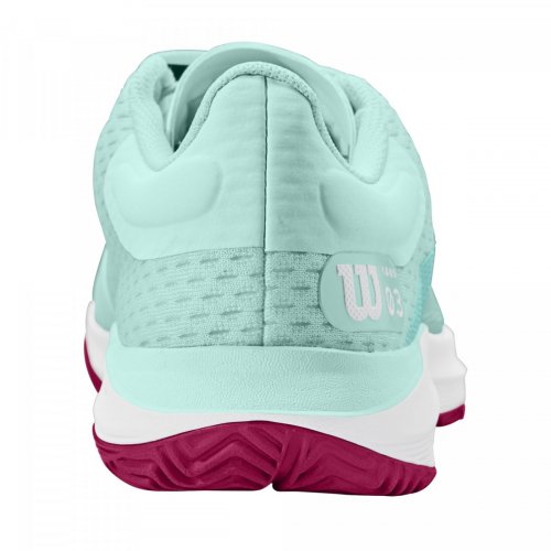 Кроссовки Wilson дет. KAOS 3.0 MINT/WH/SANGRIA голубой/белый 6,5