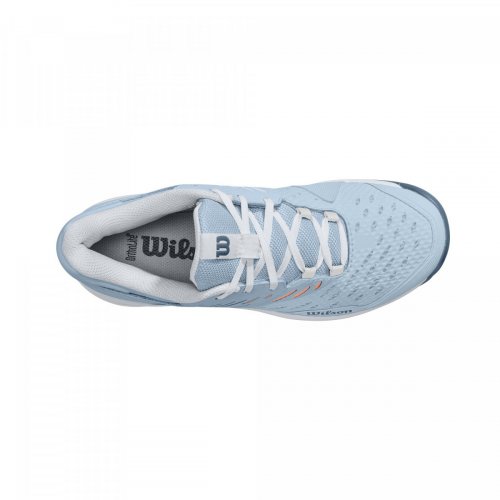 Кроссовки Wilson жен. KAOS COMP 3.0 LIGHT BL/WH голубой/белый 9