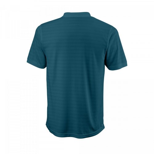 Поло Wilson муж. STRIPE POLO BL бирюзовый SM