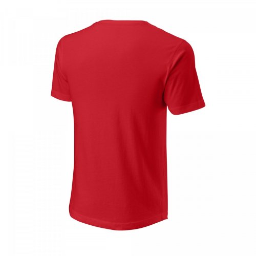 Футболка Wilson чол. SCRIPT ECO CTN TEE-SLIMFI RD червоний SM