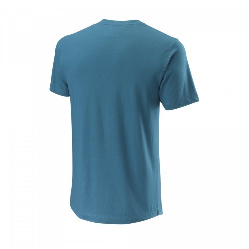 Футболка Wilson чол. ACE ACE BABY TECH TEE BL блакитний/мультиколор SM