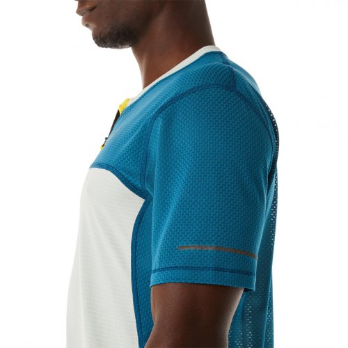 Футболка ASICS FUJITRAIL SS TOP муж. синий S