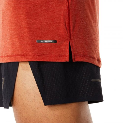 Футболка ASICS METARUN 1/2 SS TOP чол. червоний S